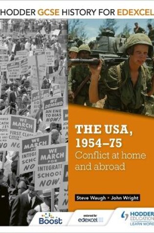 Cover of The USA, 1954-75: conflict at home and abroad