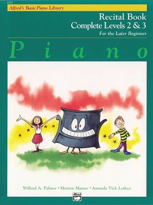 Book cover for Alfred's Basic Piano Library Recital Book 2-3