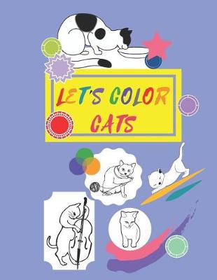 Book cover for Let's Color Cats