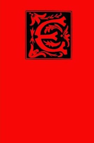 Cover of Stylized Monogram E Red