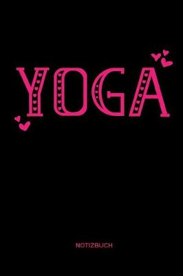 Book cover for Yoga Notizbuch