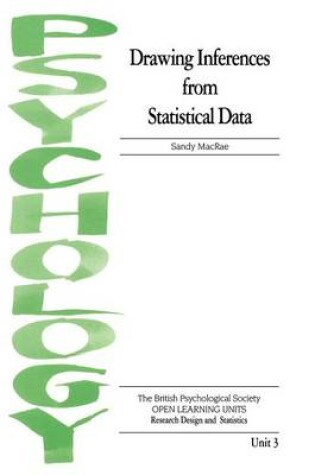 Cover of Drawing Inferences from Statistical Data