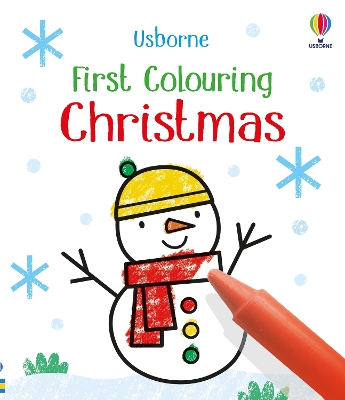 Book cover for First Colouring Christmas