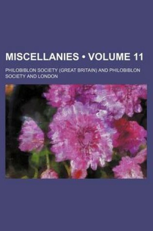 Cover of Miscellanies (Volume 11)