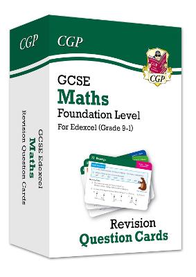 Book cover for GCSE Maths Edexcel Revision Question Cards - Foundation