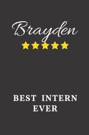 Cover of Brayden Best Intern Ever