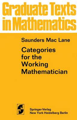 Book cover for Categories for the Working Mathematician