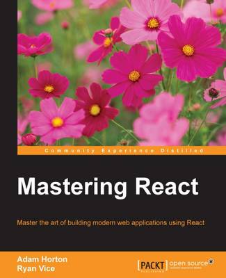 Book cover for Mastering React