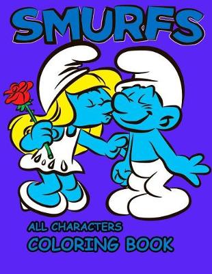 Book cover for The Smurfs Coloring Book