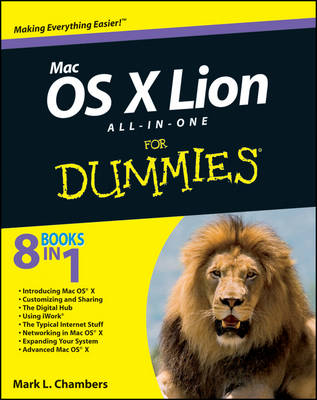 Book cover for Mac OS X Lion All-in-One For Dummies