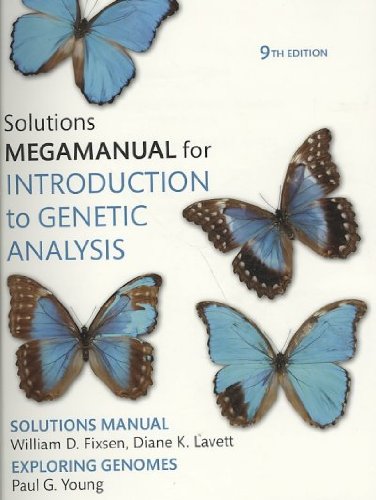 Book cover for Introduction to Genetic Analysis (Looseleaf) & Mega Solutions Manual