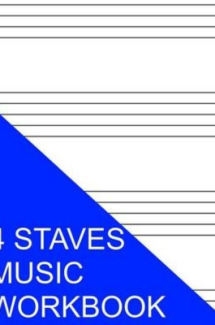 Cover of 4 Staves Music Workbook