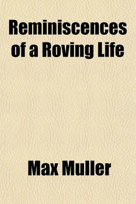 Book cover for Reminiscences of a Roving Life