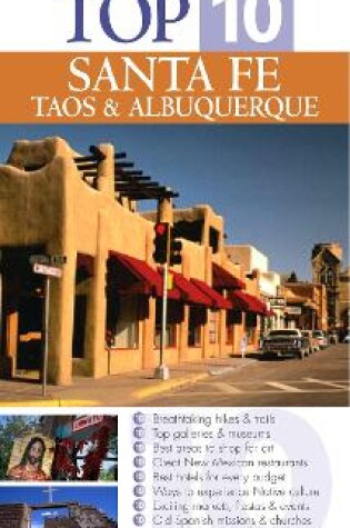 Cover of DK Eyewitness Top 10 Travel Guide: Santa Fe, Taos & Albuquerque