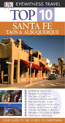 Cover of DK Eyewitness Top 10 Travel Guide: Santa Fe, Taos & Albuquerque