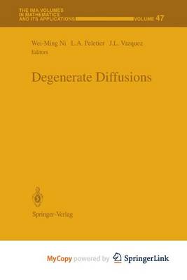 Book cover for Degenerate Diffusions