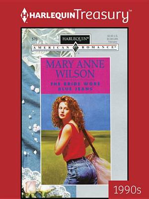 Book cover for The Bride Wore Blue Jeans