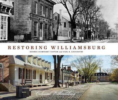 Book cover for Restoring Williamsburg