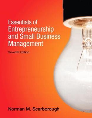 Book cover for Essentials of Entrepreneurship and Small Business Management (Subscription)