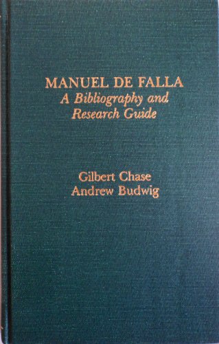 Cover of Manuel de Falla