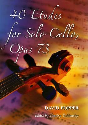 Book cover for 40 Etudes Opus 73