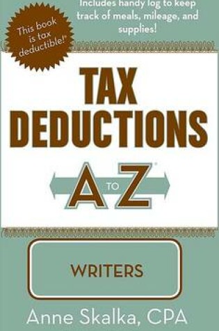 Cover of Tax Deductions A to Z for Writers