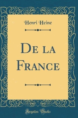 Cover of de la France (Classic Reprint)