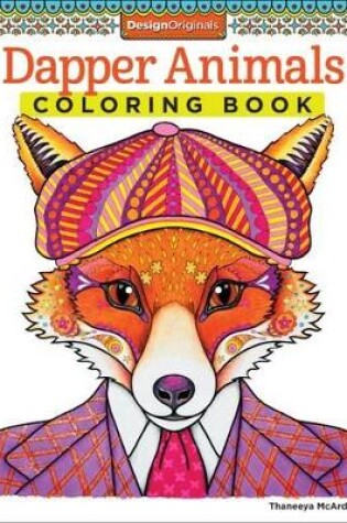 Cover of Dapper Animals Coloring Book