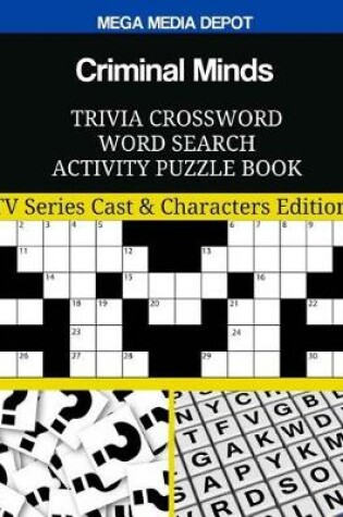 Cover of Criminal Minds Trivia Crossword Word Search Activity Puzzle Book