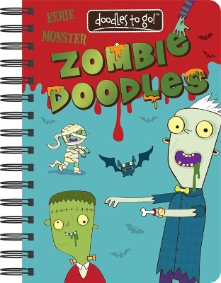Book cover for Doodles to Go!: Zombie Doodles
