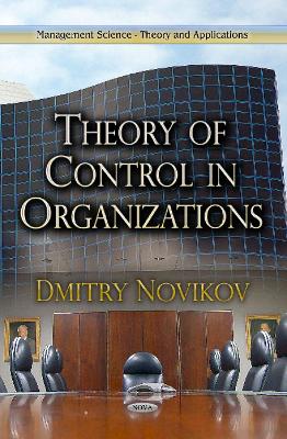 Book cover for Theory of Control in Organizations