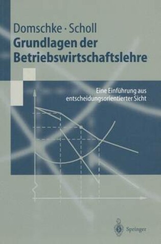 Cover of Grundlagen Der Betriebswirtschaftslehre