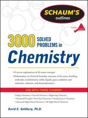 Book cover for 3,000 Solved Problems In Chemistry