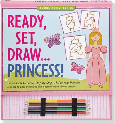 Book cover for Ready, Set, Draw... Princess!