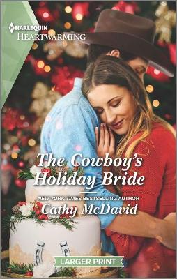 Book cover for The Cowboy's Holiday Bride