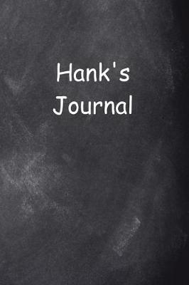 Cover of Hank Personalized Name Journal Custom Name Gift Idea Hank