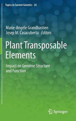 Book cover for Plant Transposable Elements: Impact on Genome Structure and Function