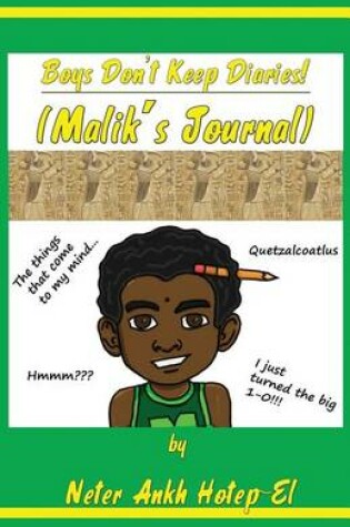 Cover of Boys Don't Keep Diaries (Malik's Journal)