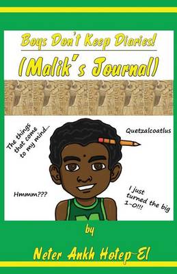 Book cover for Boys Don't Keep Diaries (Malik's Journal)