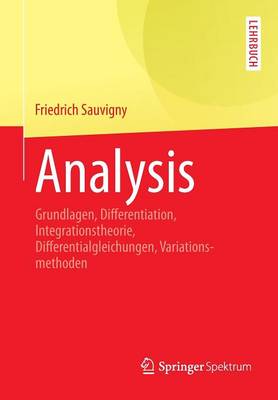 Book cover for Analysis