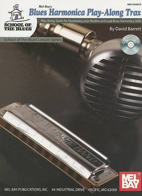 Cover of Blues Harmonica Play-Along Trax