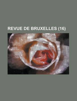 Book cover for Revue de Bruxelles (16)