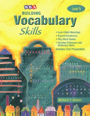 Book cover for Building Vocabulary Skills, Student Edition, Level 5