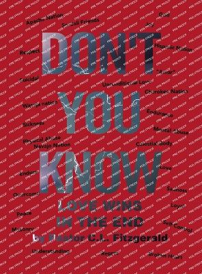 Cover of Don't You Know