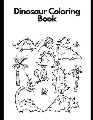 Book cover for Dinosaur Coloring Book