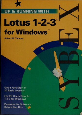 Cover of Up and Running with Lotus 1-2-3 for Windows