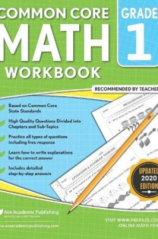 Cover of 1st grade Math workbook