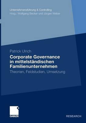 Cover of Corporate Governance in mittelständischen Familienunternehmen