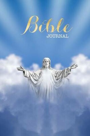 Cover of Bible Journal Religious Jesus Heaven Clouds