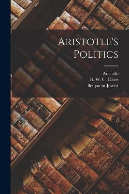 Book cover for Aristotle's Politics [microform]